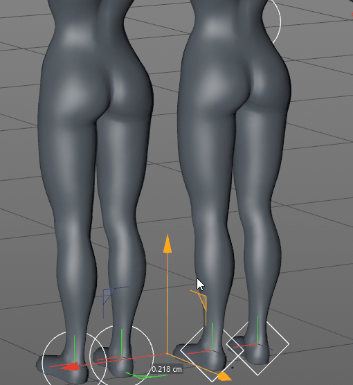 Création : Modèle de personnage : animations et proportions jambes femme